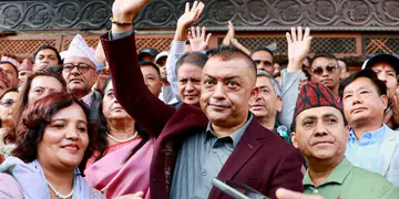 नेपाली कांग्रेसको १५औँ महाधिवेशनबाट सभापतिमा निर्वाचित गगनकुमार थापा