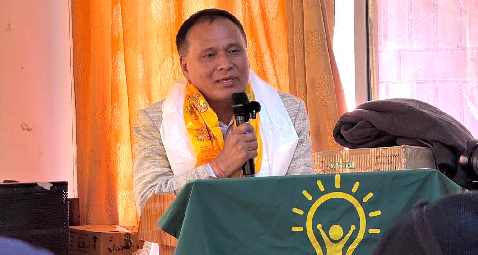 हरित क्रान्तिबारे धारणा राख्दै गरेका कुलमान घिसिङ