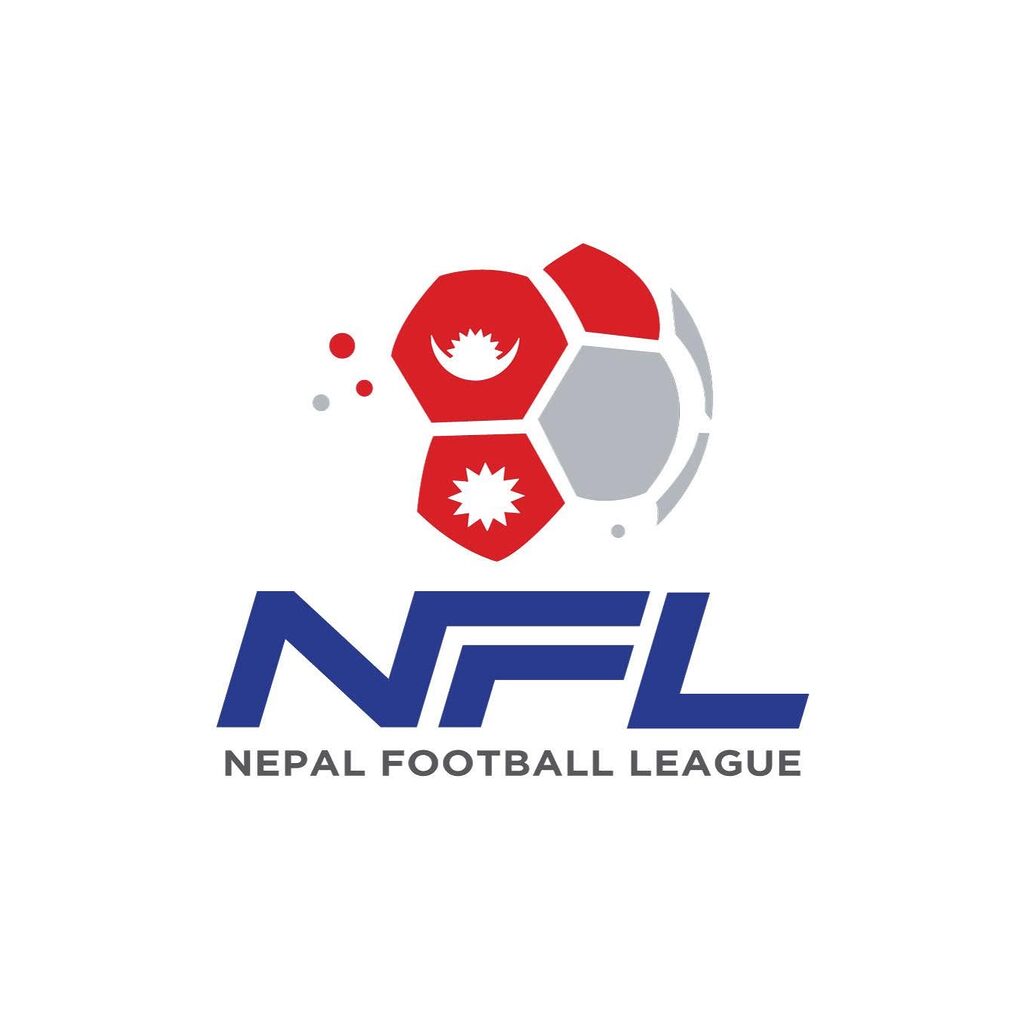 नेपाल फुटबल लिग (एनएफएल) को लोगो तथा खेल मैदान