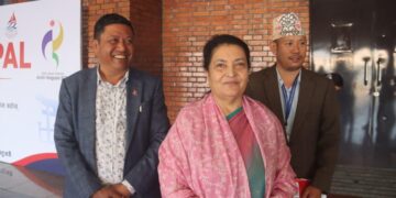 चीन प्रस्थान गर्नुअघि पूर्वराष्ट्रपति विद्यादेवी भण्डारी